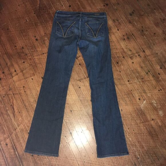 Kut from the Kloth Farrah baby boot dark wash size 6 jeans - Picture 4 of 5